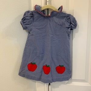 Southern sunshine apple dress 24m
